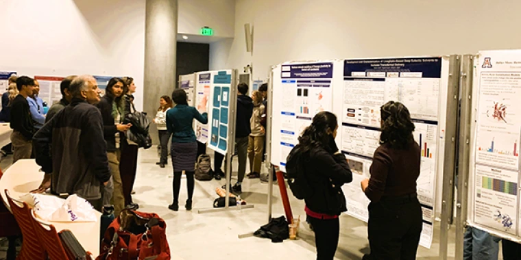 Picture of student poster session